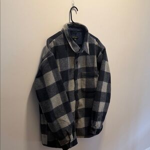 Banana Republic Men's Checkered Shirt Jacket